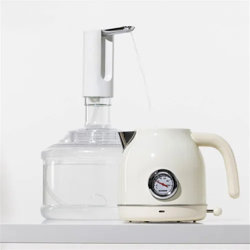 Vista 6 de Mini Power - Bomba de agua eléctrica con bomba pequeña, dispensador de agua embotellada, plegable, carga por USB, plegable, dispensador de agua