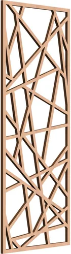 Vista 139 de Conway Paneles de pared decorativos de madera con calado, 9 3/8 pulgadas de ancho x 24 3/8 pulgadas de alto x 1/4 de alto, aliso