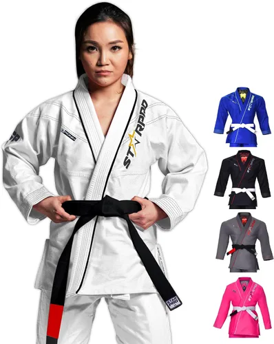 Vista 12 de Starpro Jiu Jitsu Gi brasileño - Gi ligero pre-encogido BJJ para hombres y mujeres