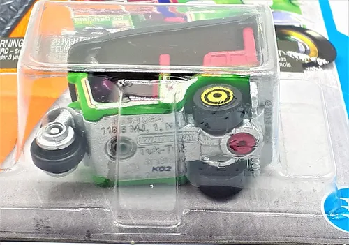 Vista 4 de Matchbox 2017 MBX City Tuk-Tuk Tailandia Taxi 6/125, Verde