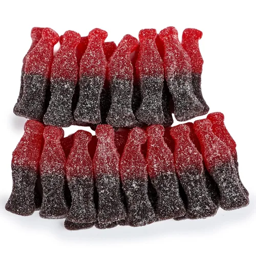 Vista 14 de Smarty Stop Sour Cola Bottle Gummy Candy (1 libra (paquete de 1), goma de mascar grande