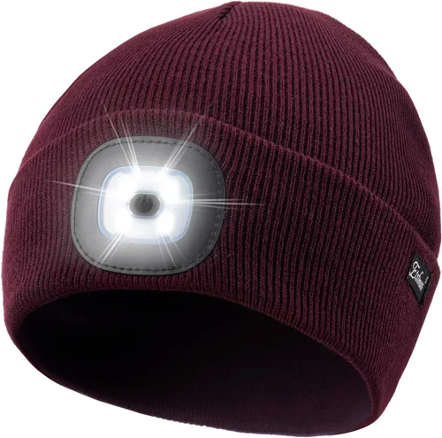Vista 74 de Etsfmoa Gorro unisex con la luz, regalos para hombres, papá, padre, gorras recargables por USB