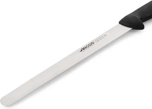 Vista 3 de Arcos Cuchillo para cortar/jamón de acero inoxidable de nitrum de 12 pulgadas. Cuchillo de cocina profesional para cocinar. Mango ergonómico