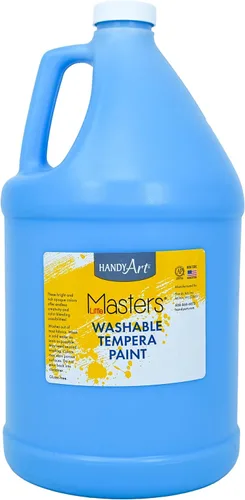 Vista 9 de Handy Art Little Masters - Pintura lavable, 16 onzas, color negro Bright & Mixable, High Opacity, Washable Colors for Classroom, Students, Kids