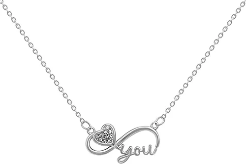 Vista 3 de SheridanStar Regalos para nieta, collar con dije de corazón infinito, regalos para niñas, adolescentes, adolescentes, mujeres, adultos, regalos