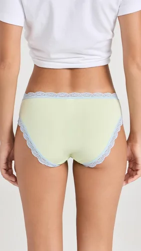 Vista 3 de Stripe & Stare Paquete de 8 calzones franceses de la semana para mujer