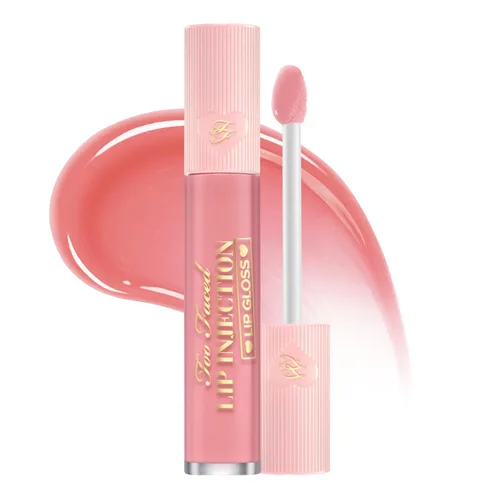 Vista 32 de Too Faced Lip Injection Lip Plumper Hydrating Lip Gloss for Fuller-Looking Lips Original, Maximum Plump, Cooling Gloss & Plumping Click Formulas