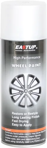 Vista 35 de EASTUP Pintura en aerosol de esmalte acrílico metálico de imitación de plata premium para ruedas - Acabado brillante, alta durabilidad, resistente