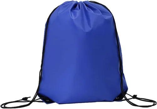 Vista 6 de CODOBON Mochila con cordón a granel Draw String Bags Cinch Bolsa de poliéster, Azul Real