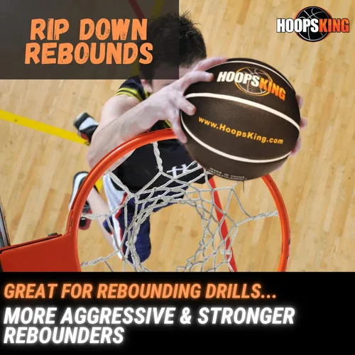 Vista 4 de HOOPSKING Baloncesto con peso con video de entrenamiento en línea, 28."5-2.75 libras, 29.5" - 3 libras
