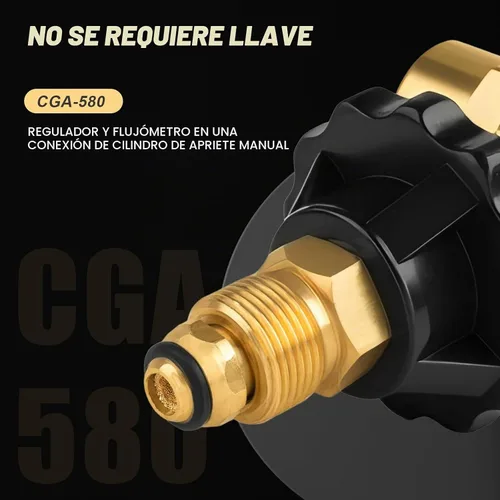 Vista 3 de Siasky Regulador de nitrógeno VN-500 - 4 modos de trabajo (TST/PRG/BRZ/OFF) - Ajuste de presión de 0-500PSI para purga de nitrógeno de precisión