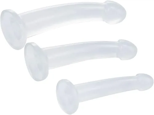 Vista 3 de Juego de tapones anales, kit de entrenamiento de tapones para los glúteos, consolador de punto G, masajeador de próstata con ventosa fuerte, juguete