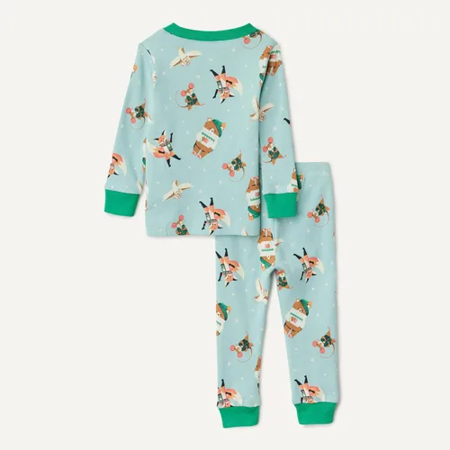 Vista 3 de Amazon Essentials Babies, Toddlers and Boys' Snug-Fit Cotton Pajama Set, Multipacks