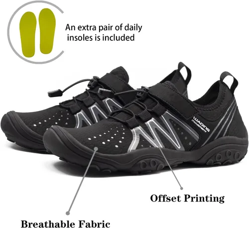 Vista 2 de Zapatos de agua para hombre y mujer, secado rápido, descalzos, para playa, Brook, atléticos, deportivos, para navegar, surf, senderismo, yoga, uso