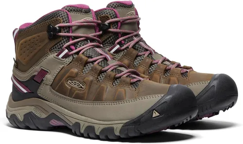 Vista 4 de KEEN Botas de senderismo impermeables Targhee 3 de altura media para mujer