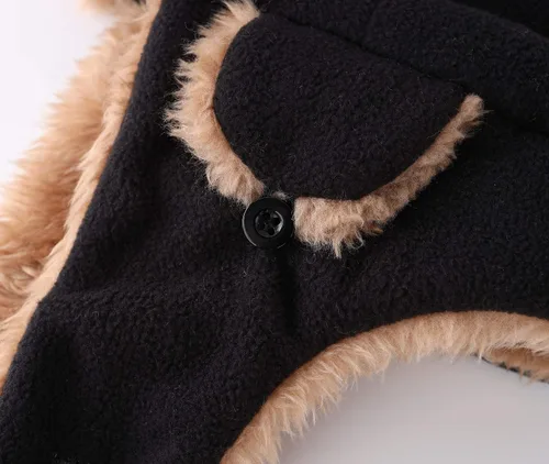Vista 6 de Connectyle Sombrero de invierno para niños pequeños con solapa para las orejas, sombrero cálido