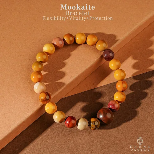 Vista 67 de Pulseras de cristal curativo para mujeres y hombres, espiritual, energía positiva y equilibrio, pulseras de cuentas de cristal natural hechas a mano