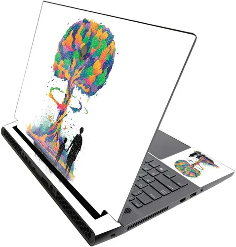 Vista 191 de MightySkins - Skin brillante con purpurina para Alienware M17 R3 (2020) y M17 R4 (2021) - Diversión de los años 90 Acabado duradero con purpurina