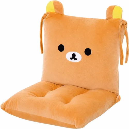 Vista 14 de ChezMax juego de almohadón relleno con acolchado, respaldo y asiento, para auto; silla mecedora cuadrada plegable, con estampado de caricaturas