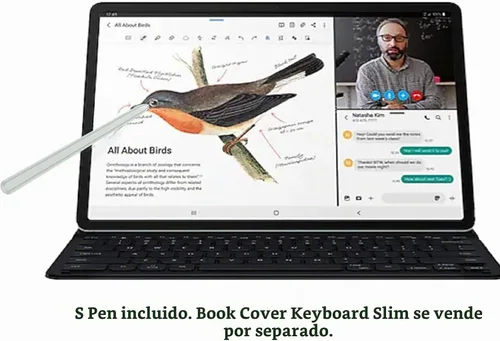 Vista 4 de Lapicera Verde para Galaxy Tab S7 FE de Dogxiong para Samsung Galaxy Tab S7 FE S Pen Stylus Lapicera de Reemplazo + 5 Puntas Gratis para Lápiz