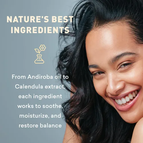 Vista 7 de Just Nutritive Psoriasis Soften Hair Shampoo Champú natural para preocupaciones del cuero cabelludo Champú sin sulfato para hombres y mujeres