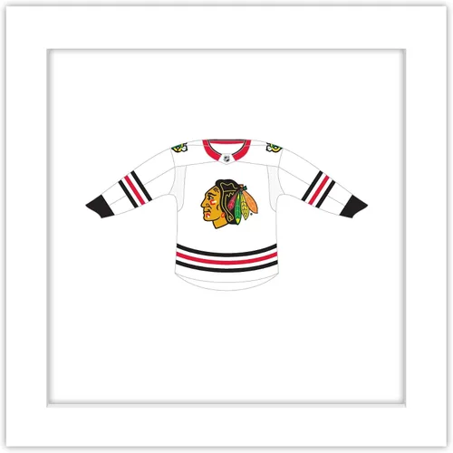 Vista 10 de Trends International Gallery Pops NHL Chicago Blackhawks - Póster de pared frontal de uniforme de carretera, 12.00 x 12.00 pulgadas, versión