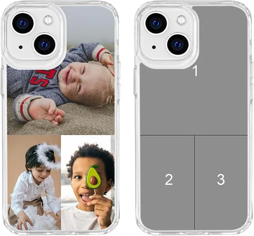 Vista 358 de Funda de teléfono personalizada para Apple iPhone 8 Plus iPhone 7 Plus, personalizada con foto, imagen, texto, imagen, diseño de imagen
