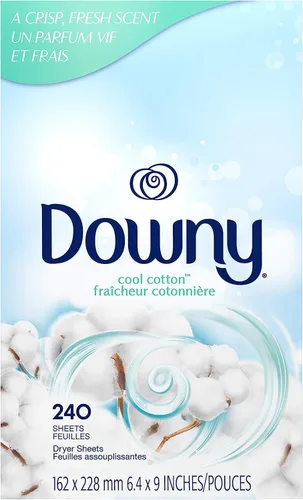 Vista 2 de Downy Hojas para secadora suavizantes de tela, April Fresh, 240