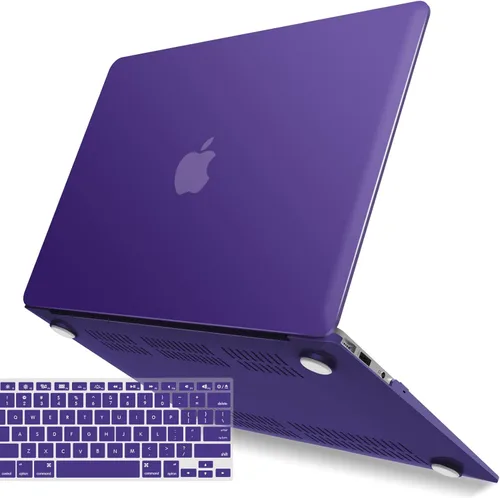 Vista 34 de IBENZER - Funda compatible con MacBook Air de 11 pulgadas, modelo A1370 A1465, funda de plástico suave al tacto, rígida, en paquete con funda