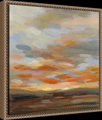 Vista 2 de Amanti Art Silvia Vassileva - Lienzo enmarcado para pared, 16 x 16 pulgadas, cielo del desierto alto, por Silvia Vassileva, lienzo enmarcado