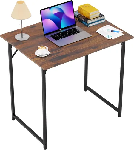 Vista 11 de FDW Escritorio pequeño de oficina de 32 pulgadas, escritorio de oficina en casa, escritorio de estudio para estudiantes/escritorio de estilo simple
