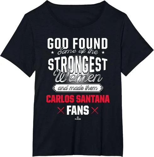 Vista 6 de Dios encontró la mujer más fuerte Carlos Santana camiseta