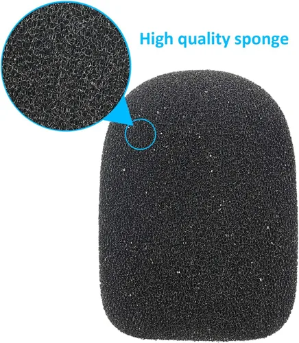 Vista 5 de YOUSHARES Filtro anti-pop para micrófono NT1-A - Funda de esponja para parabrisas de micrófono para Rode NT1-A, NT2-A, NTK, NT1000, NT2000, K2