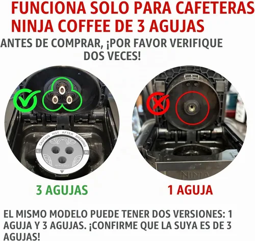 Vista 2 de VIVI SKY Ninja - Cápsula de café reutilizable: paquete de 2 para Ninja