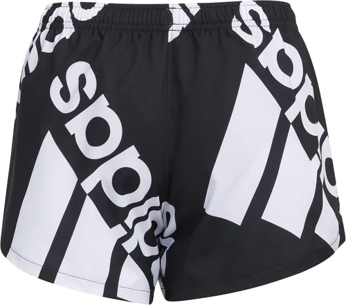 Vista 2 de adidas Girls' Elastic Waistband with Inner Drawcord Woven Athletic Shorts