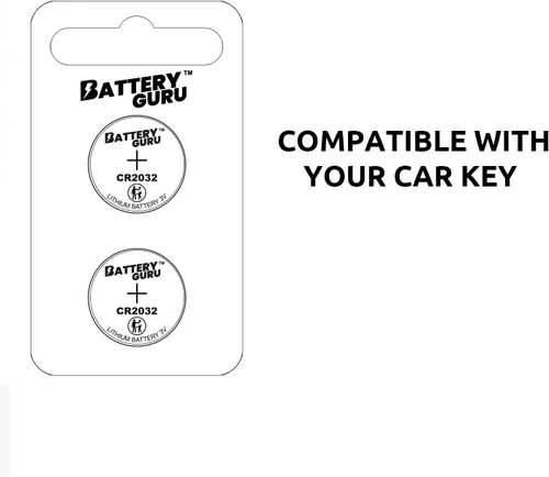 Vista 4 de Reemplazo de batería para llavero compatible con Chevy Volt (batería CR2032 de 2011-2019)