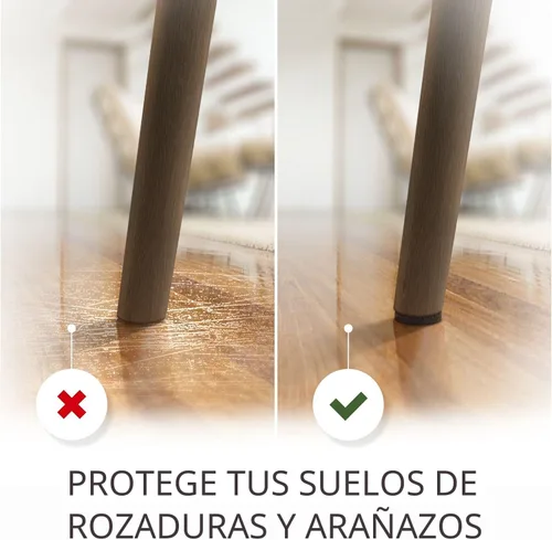 Vista 3 de X-PROTECTOR Paquete enorme de 357 almohadillas de fieltro para muebles. Cantidad de deslizadores de muebles con muchos tamaños grandes, tus