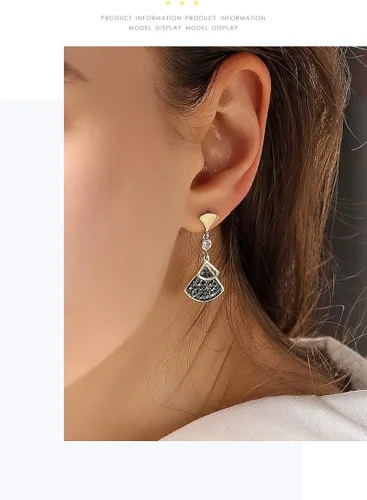 Vista 2 de RBG - Pendientes colgantes para mujer