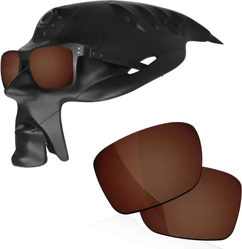 Vista 15 de Polarized Lenses Replacement for Oakley Holbrook Metal OO4123 Sunglasses Austin Gold Mirrorfirm - Geekpolar