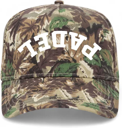 Vista 17 de Padel Upside Down Inversed Vintage Trucker Hat Gorra de béisbol premium Snapback para hombre y mujer