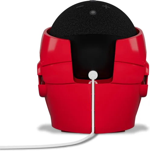 Vista 8 de Completamente, edición limitada, soporte de Marvel Iron Man para Amazon Echo Dot (4.ª y 5.ª generaciones). El dispositivo se vende por separado.