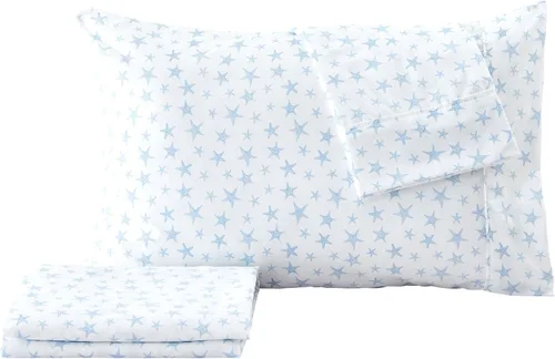 Vista 16 de Great Bay Home - Juego de sábanas y fundas de almohada estampadas, 3 piezas, tamaño individual, de microfibra con estampado floral - Sábanas