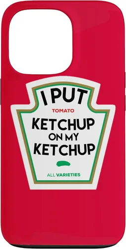 Vista 10 de I Put Ketchup on My Funny - Funda de regalo a base de tomate para iPhone 17