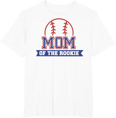 Vista 14 de Mom of Rookie - Camiseta de béisbol para primer cumpleaños, Blanco