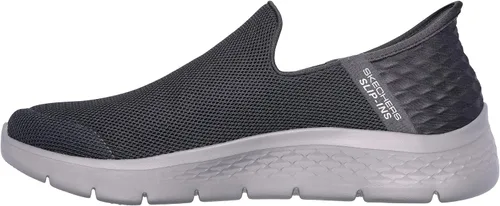 Vista 5 de Skechers - Zapatos deportivos Gowalk Flex sin cordones y fáciles de poner con manos libre para hombre, zapatos casuales para caminar