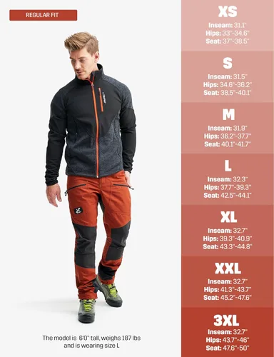 Vista 3 de RevolutionRace Mens Nordwand Pro Pants, Durable and Ventilated Pants for All Outdoor Activities