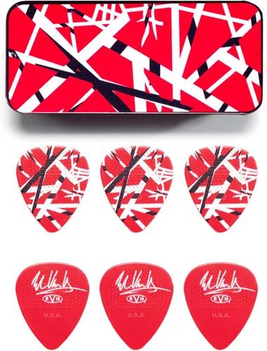 Vista 4 de Jim Dunlop EVH VH II Lata de Púas - 6 Púas/Lata