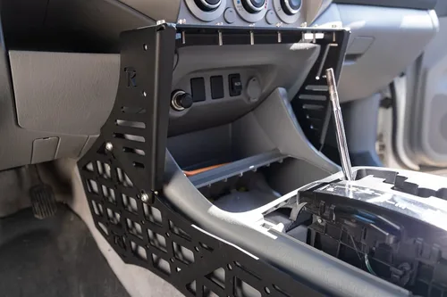 Vista 4 de Rago Fabrication Paneles de almacenamiento modulares de consola central para Toyota Tacoma 2ª generación 2005-2015 Fabricado en los Estados Unidos