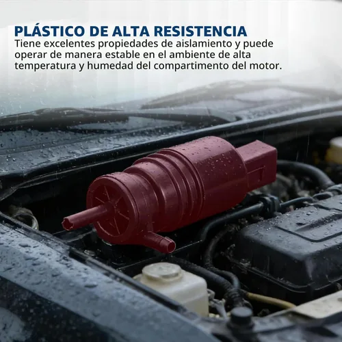 Vista 3 de waltyotur Bomba de lavador de parabrisas con retén de reemplazo para Ram 1500 2500 3500 2009-2017 68071576AA