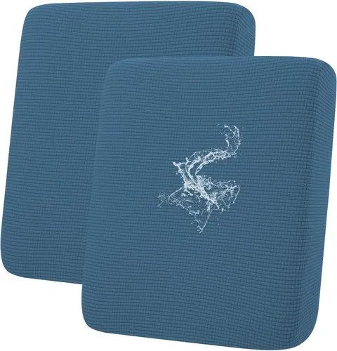 Vista 144 de Fundas impermeables para sofá seccional, fundas de cojín antideslizantes para sofá Ajuste seccional en forma de L, tela jacquard elástica, parte